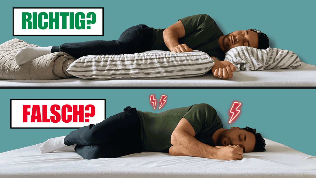 Richtig schlafen bei Rückenschmerzen