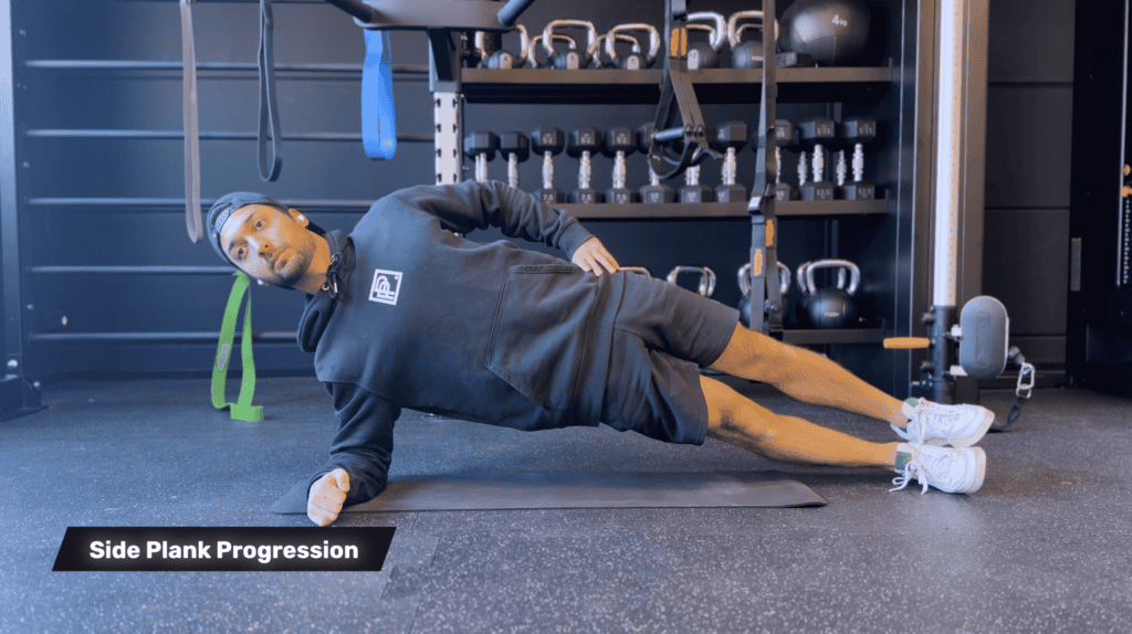 Side Plank Progression